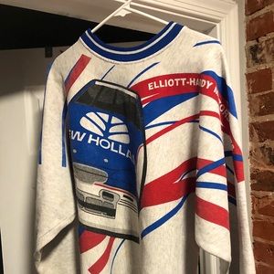 vintage racing crew neck